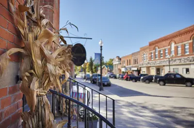 Cayuga downtown streetscape