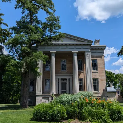 outside of ruthven park main building 