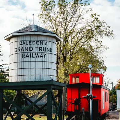 Caledonia grand trunk station